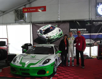 Angel Santos (Ferrari Challenge Mugello 2008)